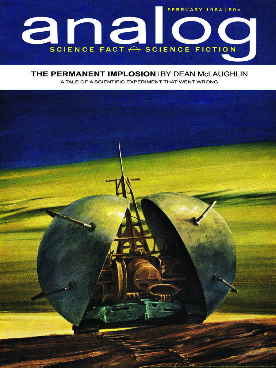 Analog Science Fact & Fiction February 1964 February 1964 magazine back issue cover
