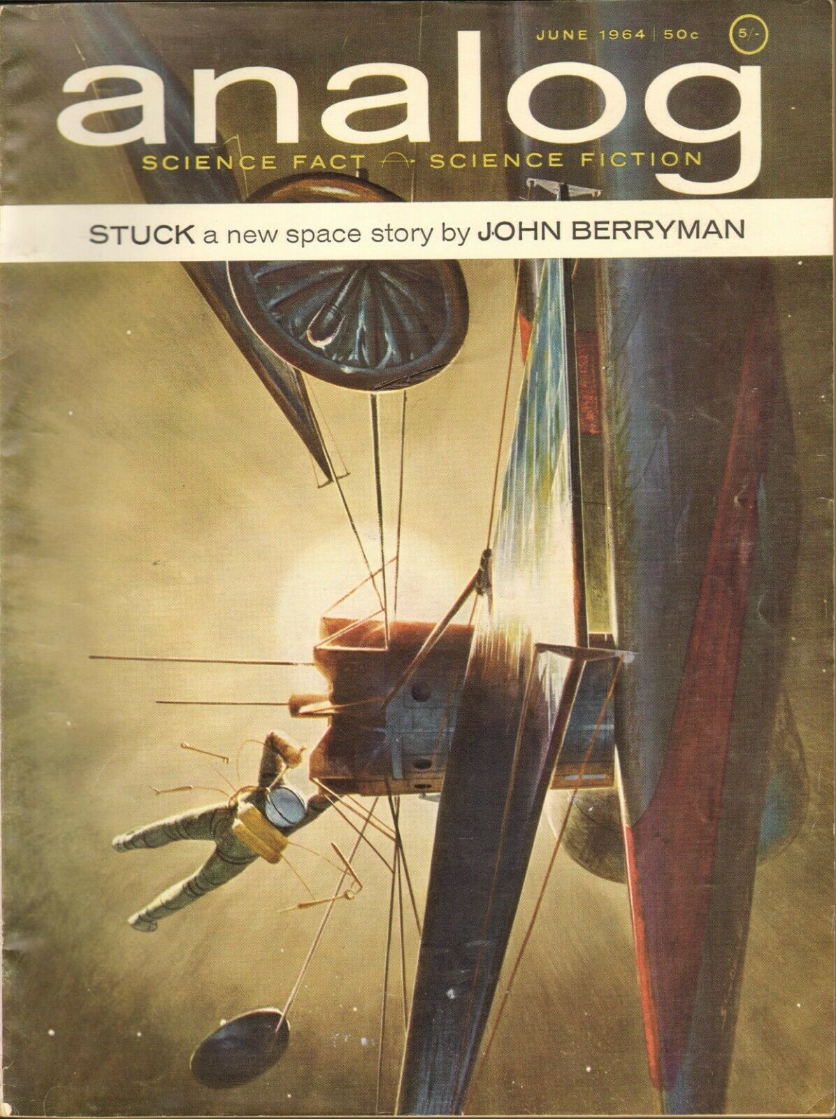 Analog Science Fact & Fiction June 1964 June 1964 magazine back issue cover