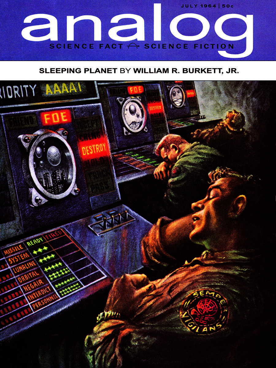 Analog Science Fact & Fiction July 1964 July 1964 magazine back issue cover