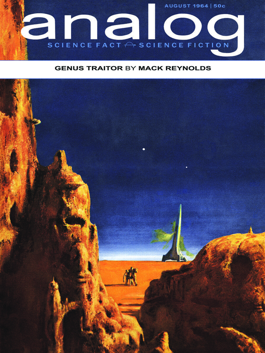 Analog Science Fact & Fiction August 1964 August 1964 magazine back issue cover