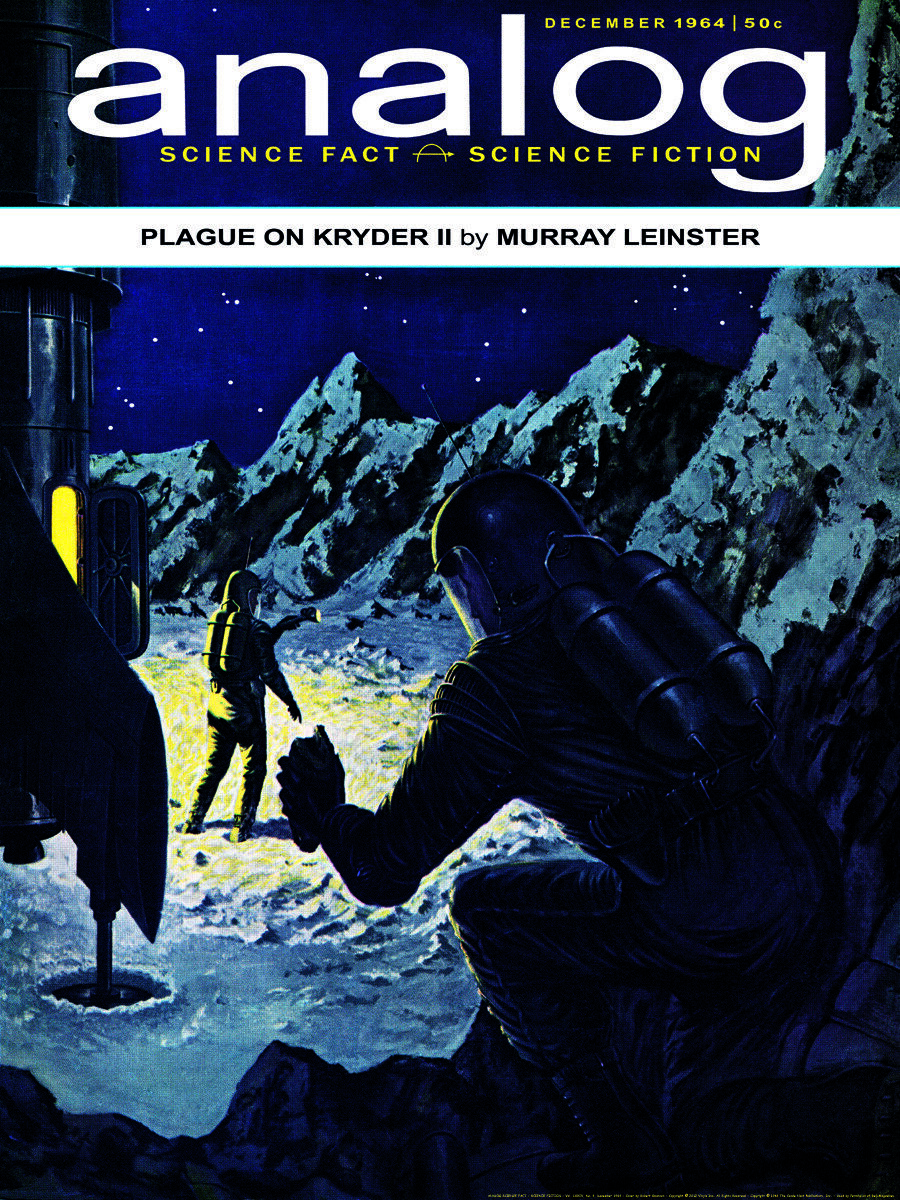 Analog Science Fact & Fiction December 1964 December 1964 magazine back issue cover
