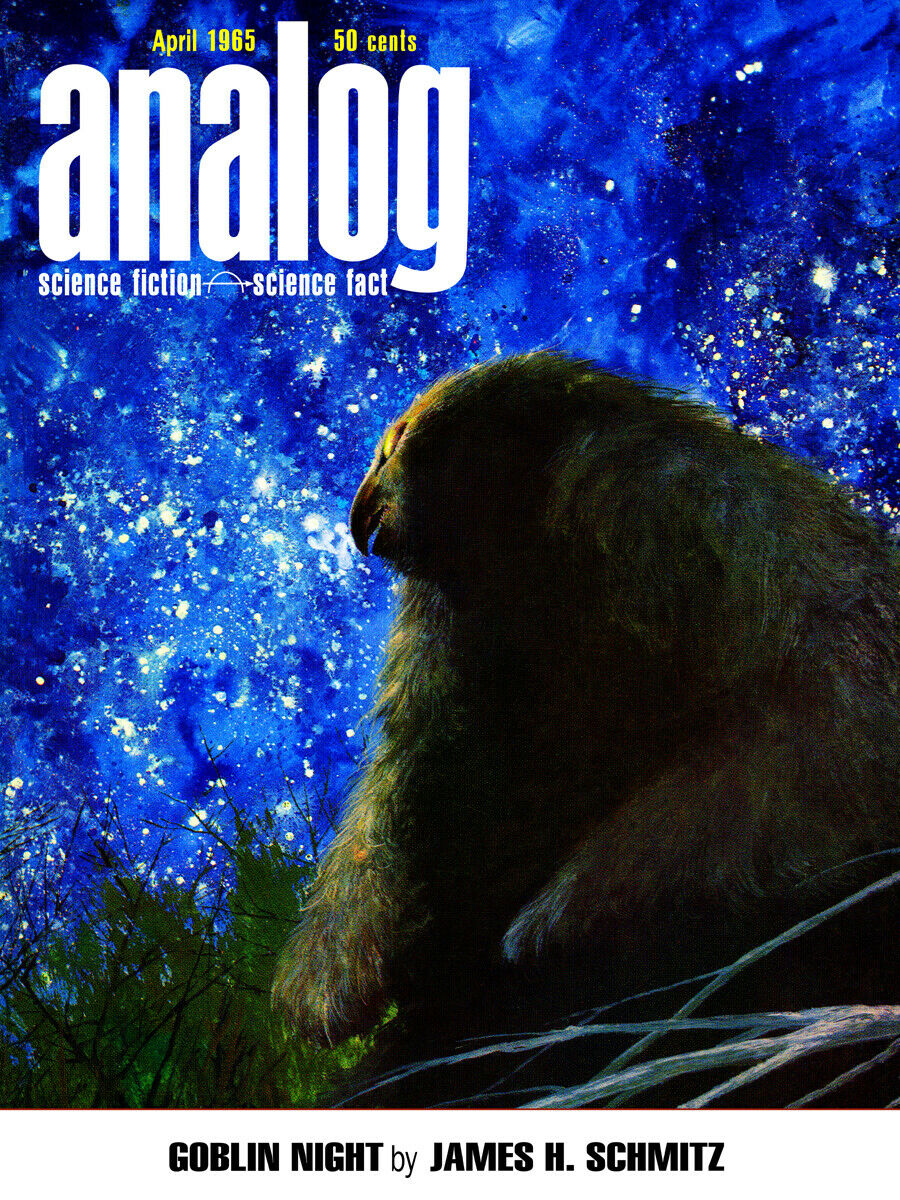 Analog Science Fact & Fiction April 1965 April 1965 magazine back issue cover