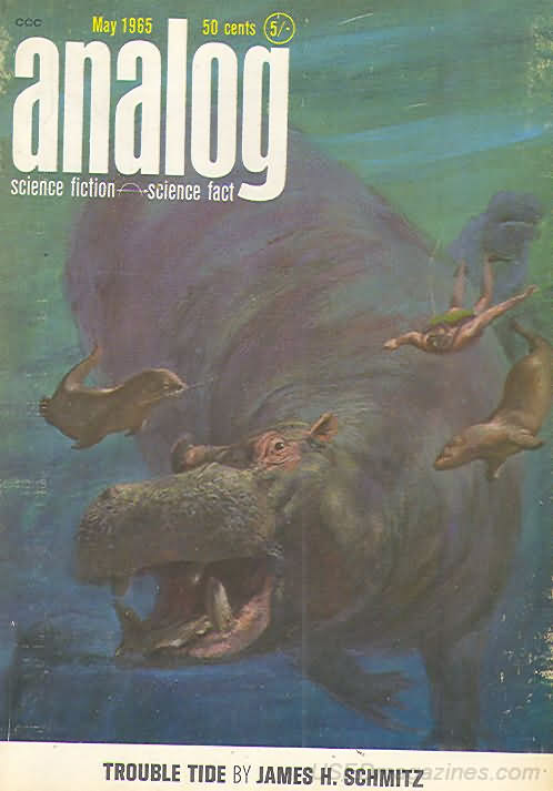 Analog Science Fact & Fiction May 1965 May 1965 magazine back issue cover