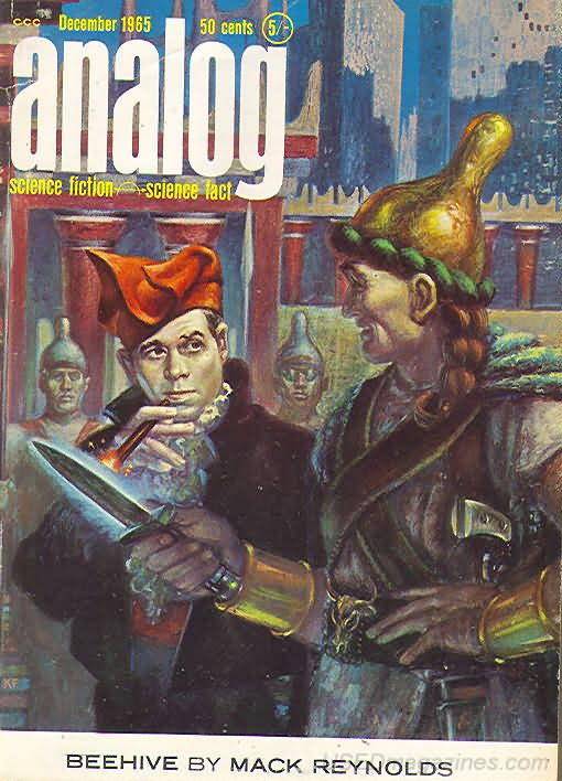 Analog Science Fact & Fiction December 1965 December 1965 magazine back issue cover