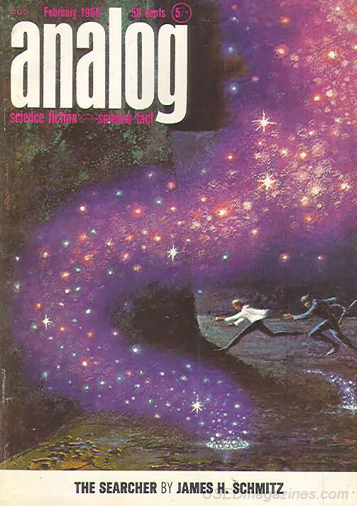 Analog Science Fact & Fiction February 1966 February 1966 magazine back issue cover