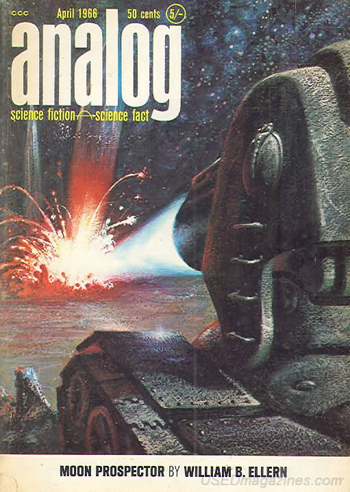 Analog Science Fact & Fiction April 1966 April 1966 magazine back issue cover