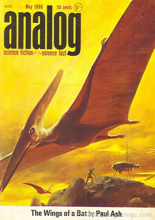 Analog Science Fact & Fiction May 1966 May 1966 magazine back issue cover