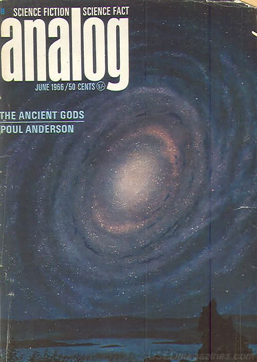 Analog Science Fact & Fiction June 1966 June 1966 magazine back issue cover
