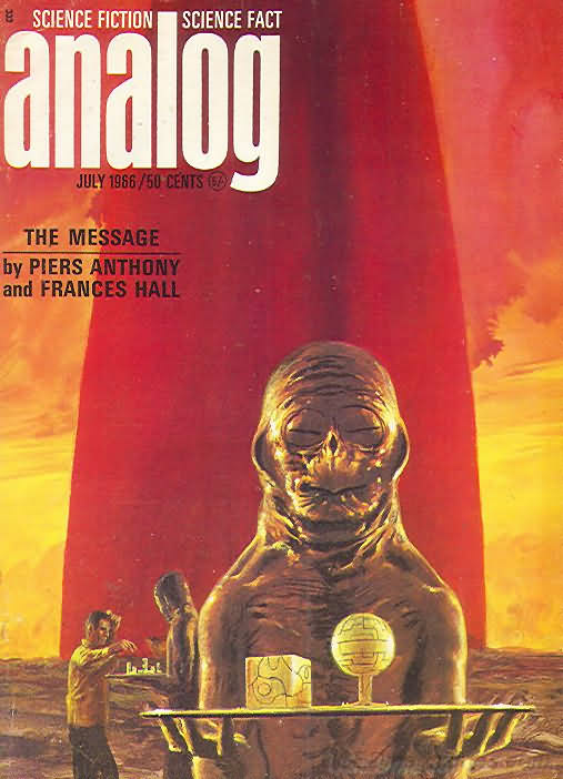 Analog Science Fact & Fiction July 1966 July 1966 magazine back issue cover