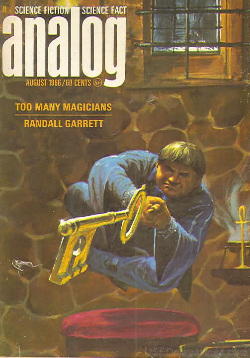 Analog Science Fact & Fiction August 1966 August 1966 magazine back issue cover