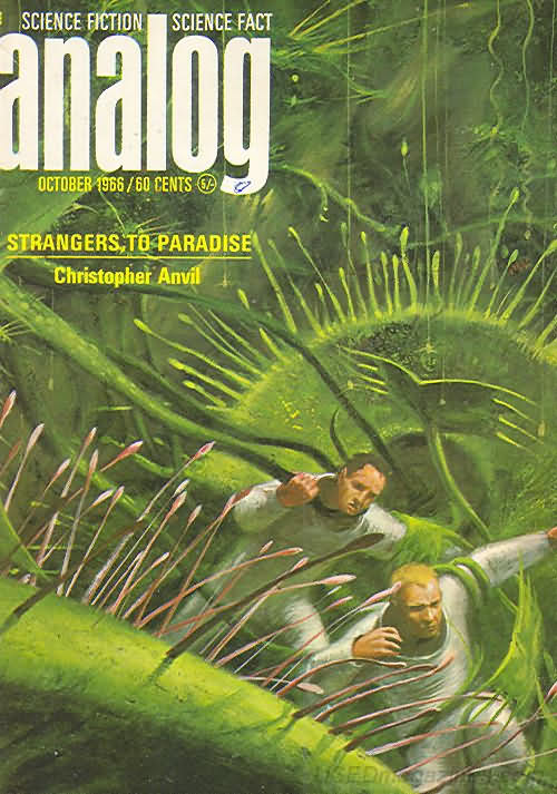 Analog Science Fact & Fiction October 1966 October 1966 magazine back issue cover