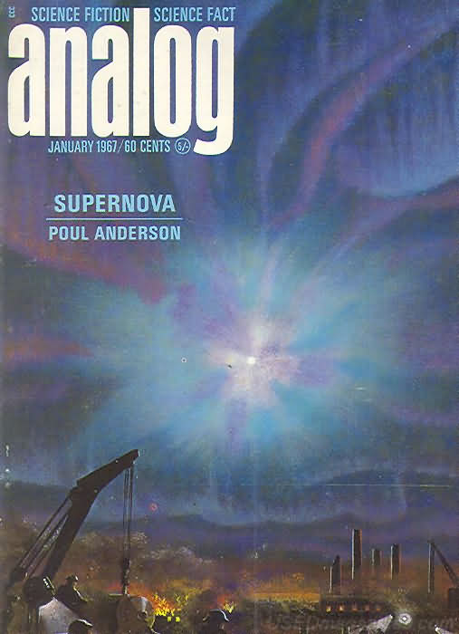 Analog Science Fact & Fiction January 1967 January 1967 magazine back issue cover