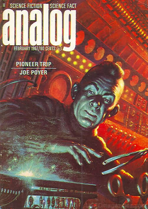 Analog Science Fact & Fiction February 1967 February 1967 magazine back issue cover