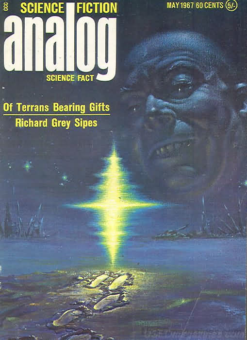 Analog Science Fact & Fiction May 1967 May 1967 magazine back issue cover