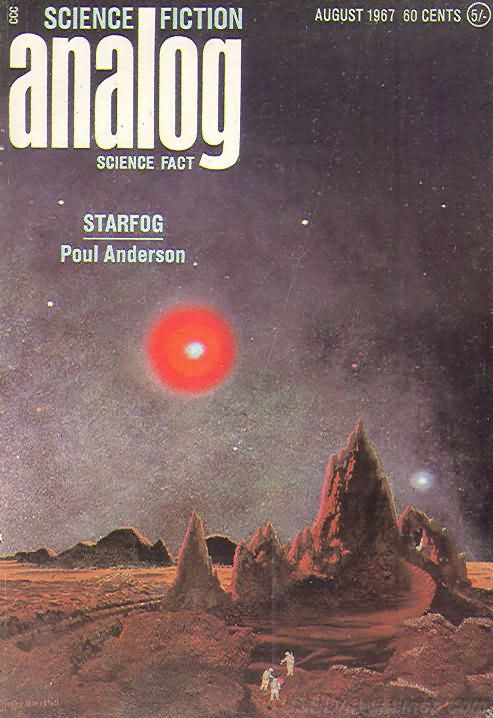 Analog Science Fact & Fiction August 1967 August 1967 magazine back issue cover