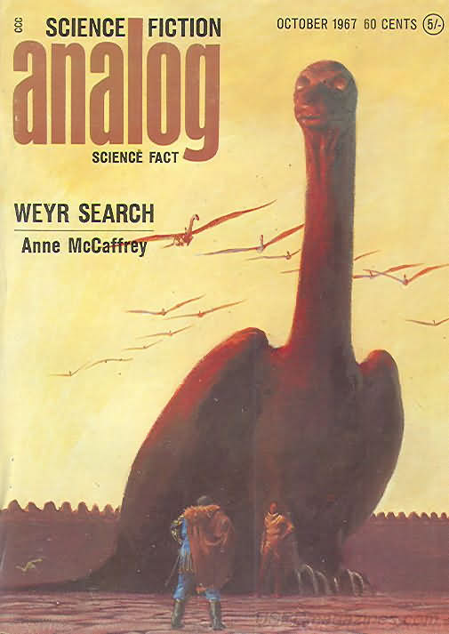 Analog Science Fact & Fiction October 1967 October 1967 magazine back issue cover