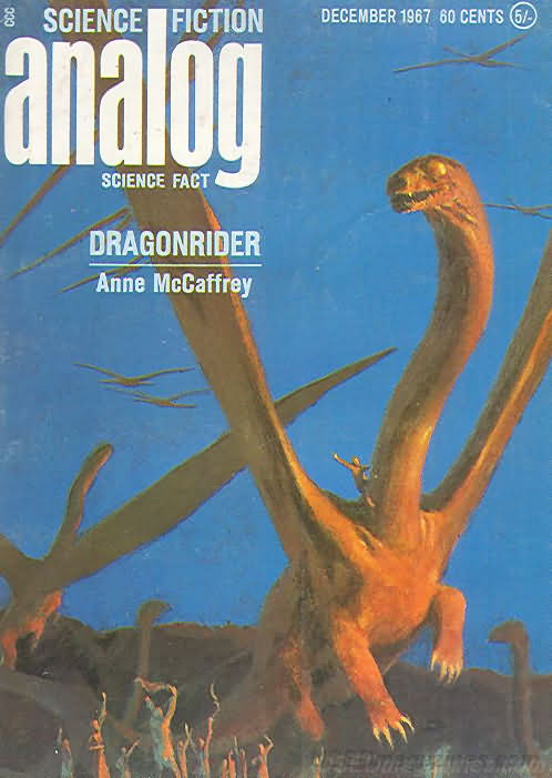 Analog Science Fact & Fiction December 1967 December 1967 magazine back issue cover
