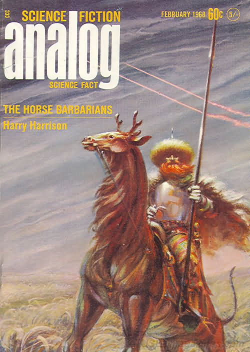 Analog Science Fact & Fiction February 1968 February 1968 magazine back issue cover