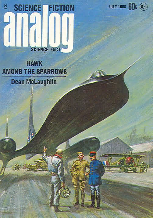 Analog Science Fact & Fiction July 1968 July 1968 magazine back issue cover