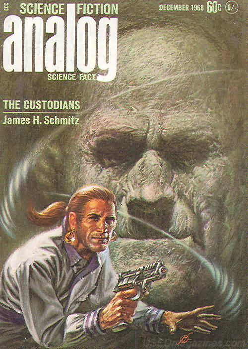 Analog Science Fact & Fiction December 1968 December 1968 magazine back issue cover