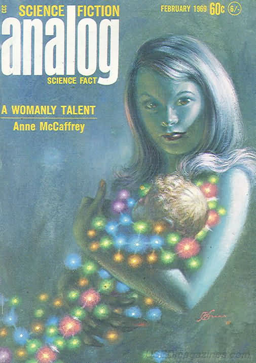 Analog Science Fact & Fiction February 1969 February 1969 magazine back issue cover