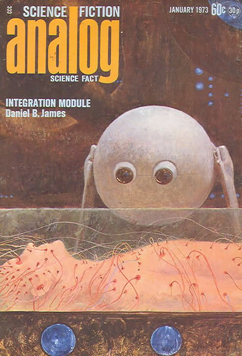 Analog Science Fact & Fiction January 1973 January 1973 magazine back issue cover