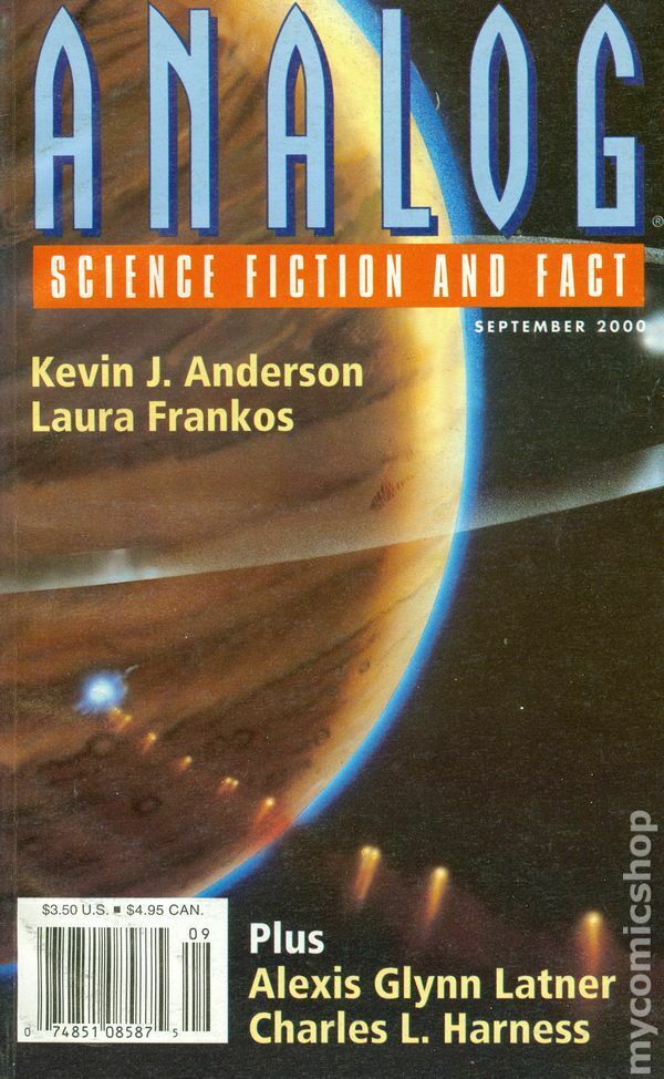 Analog Science Fact & Fiction September 2000 September 2000 magazine back issue cover