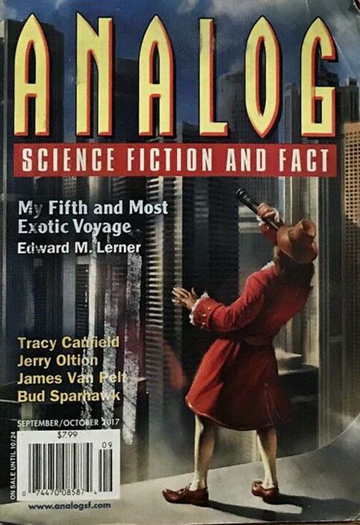 Analog Science Fact & Fiction September/October 2017 September 2017 magazine back issue cover