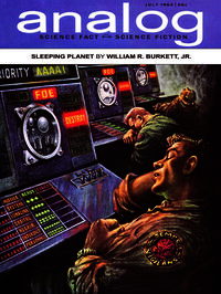 Analog Science Fact & Fiction July 1964 magazine back issue cover