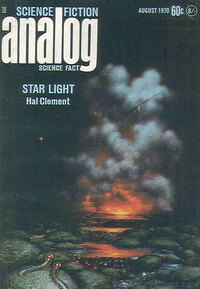 Analog Science Fact & Fiction August 1970 magazine back issue cover