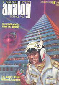 Analog Science Fact & Fiction January 1974 magazine back issue cover
