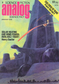 Analog Science Fact & Fiction January 1976 magazine back issue cover