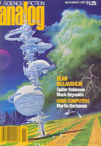 Analog Science Fact & Fiction November 1977 magazine back issue cover