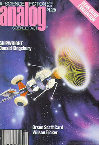Analog Science Fact & Fiction April 1978 magazine back issue cover