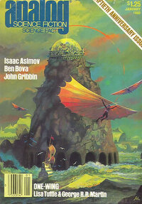 Analog Science Fact & Fiction January 1980 magazine back issue cover