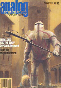 Analog Science Fact & Fiction August 1980 magazine back issue cover