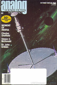 Analog Science Fact & Fiction October 1980 magazine back issue cover