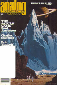 Analog Science Fact & Fiction February 1981 magazine back issue cover
