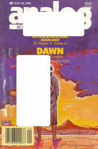 Analog Science Fact & Fiction July 1981 magazine back issue cover