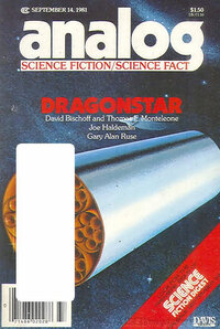 Analog Science Fact & Fiction September 1981 magazine back issue cover