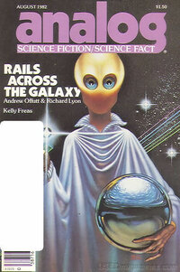 Analog Science Fact & Fiction August 1982 magazine back issue cover