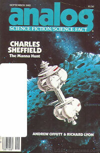 Analog Science Fact & Fiction September 1982 magazine back issue cover