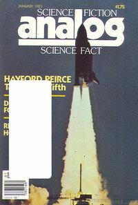 Analog Science Fact & Fiction January 1983 magazine back issue cover
