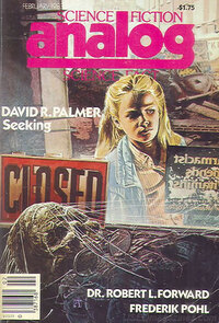 Analog Science Fact & Fiction February 1983 magazine back issue cover