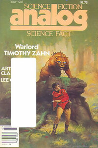 Analog Science Fact & Fiction July 1983 magazine back issue cover