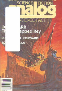 Analog Science Fact & Fiction August 1983 magazine back issue cover