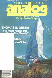Analog Science Fact & Fiction September 1983 magazine back issue cover