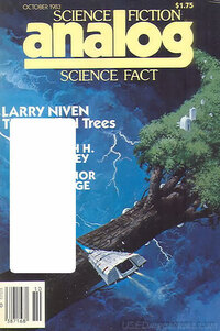 Analog Science Fact & Fiction October 1983 magazine back issue cover