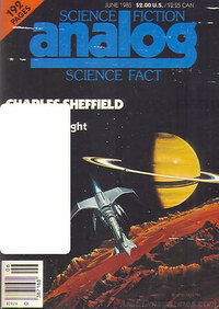 Analog Science Fact & Fiction June 1985 magazine back issue cover