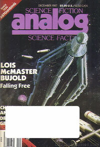 Analog Science Fact & Fiction December 1987 magazine back issue cover
